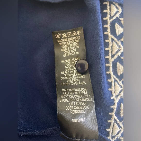 ADRIANNA Papell boho tank top Large - Picture 7 of 8